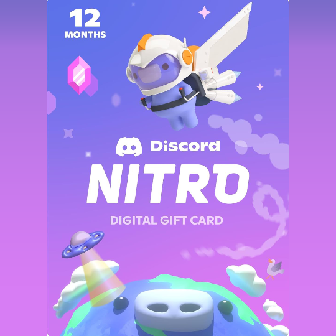 Discord Nitro Standard 1 Year - Discord Key - GLOBAL