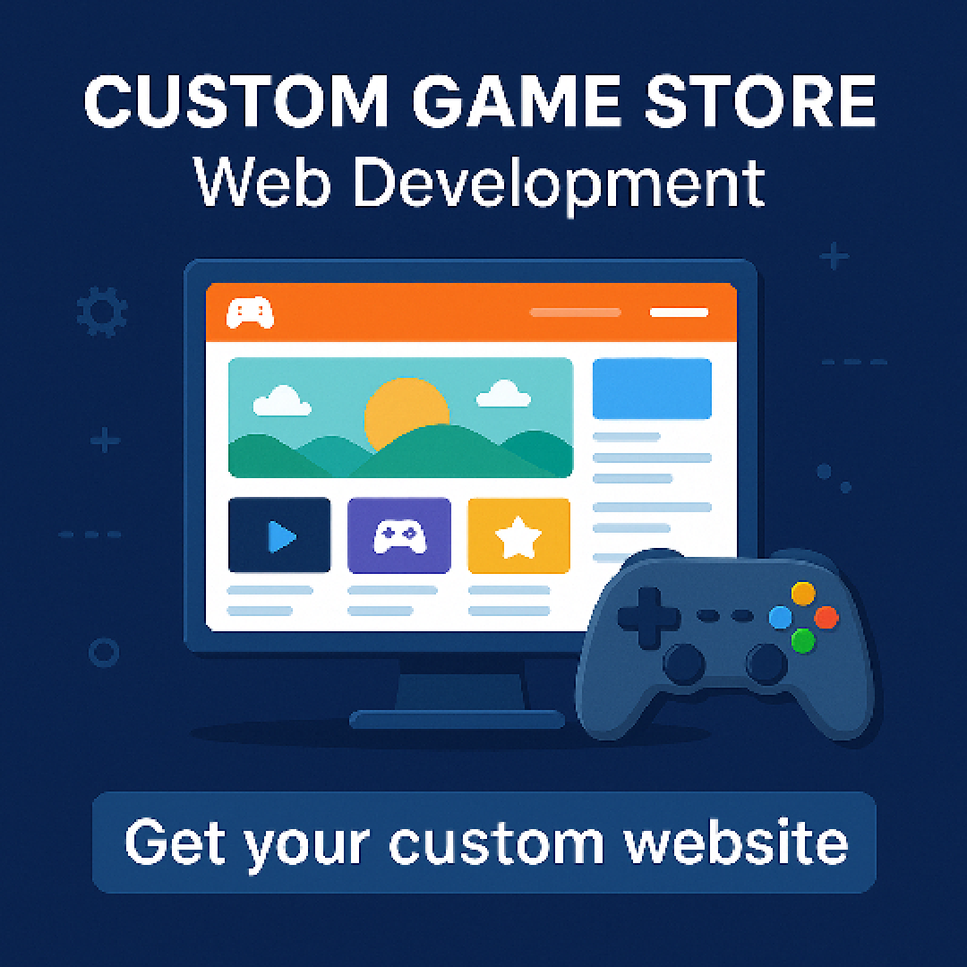 Custom Gaming E-Commerce Website Development – React, Next.js, Node.js