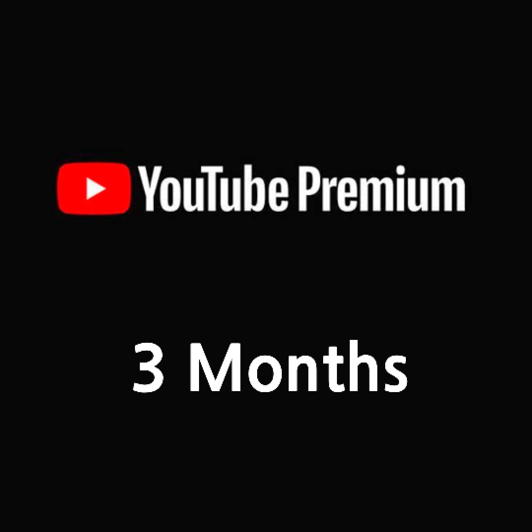 YouTube Premium 3 Months - YouTube Account