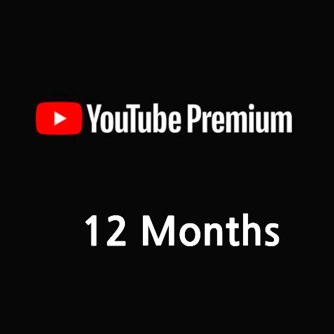 YouTube Premium 12 Months - YouTube Account