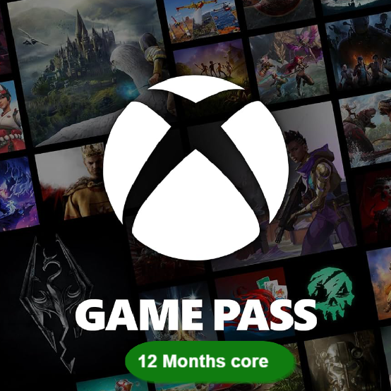 Xbox Game Pass Membership India (Digital Code) - 12 Months core