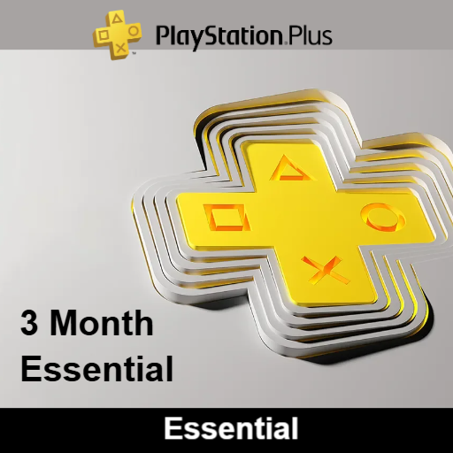 PlayStation Plus 3 Month Essential - PSN Account