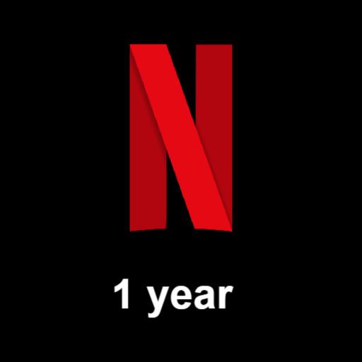 Netflix Subscription Pack 1 year (New Profile Account)