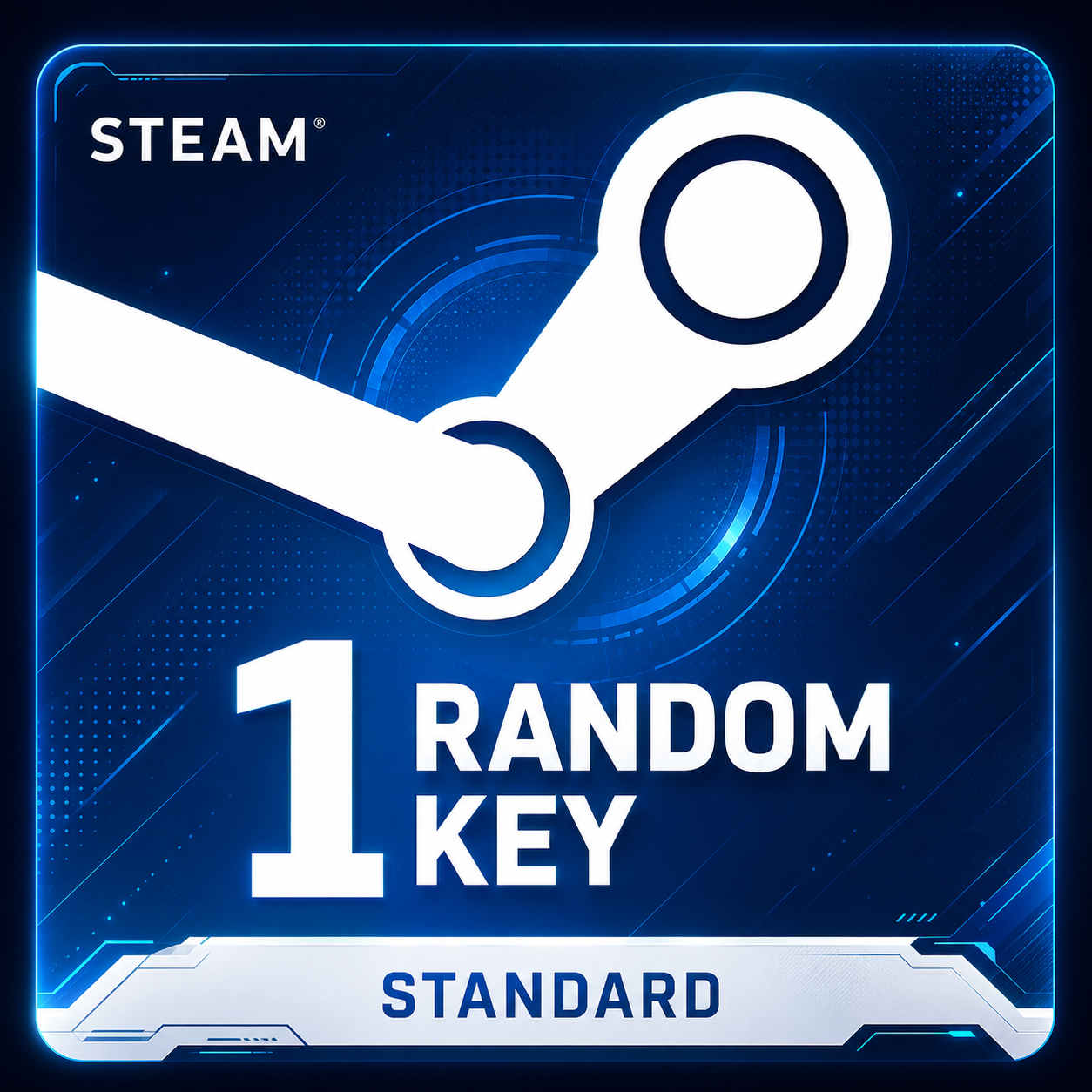 1 Random Standard Steam Key GLOBAL