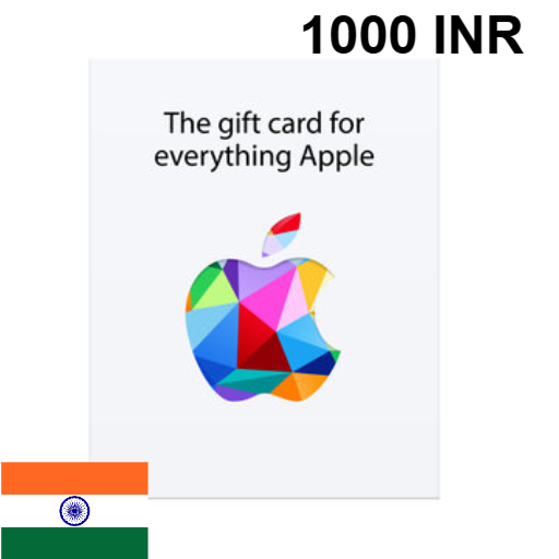 Apple Gift Card 1000 INR - Apple Key
