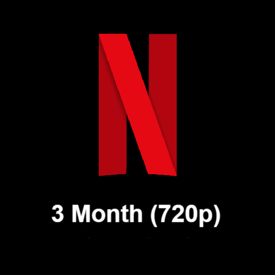 Netflix Subscription Private Pack 3 Month (720p) (Private Account)