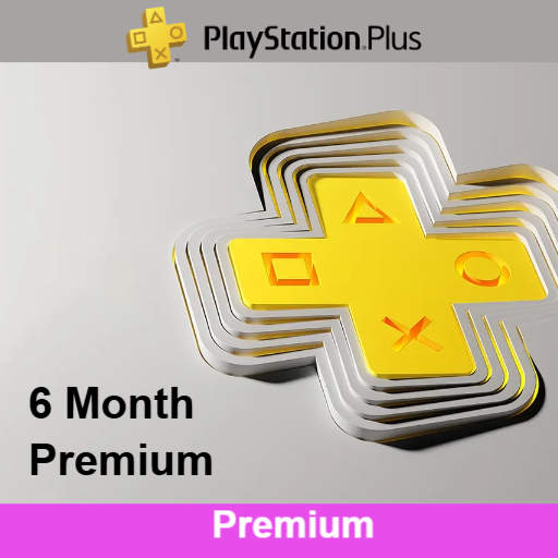 PlayStation Plus 6 Month Premium - PSN Account
