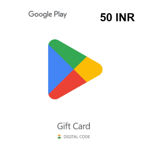 Google Play Gift Card 50 INR - Google Play Key - INDIA
