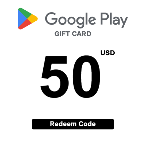 Google Play Gift Card 50 USD - Google Play Key - UNITED STATES