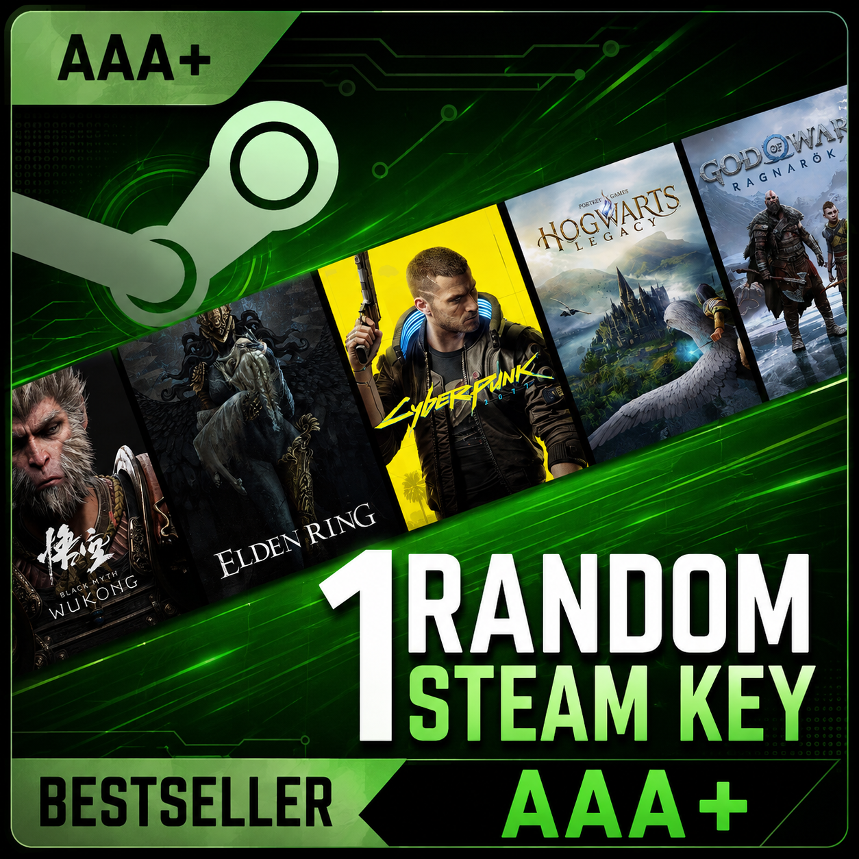 AAA+ Random 1 Key (PC) - Steam Key - GLOBAL