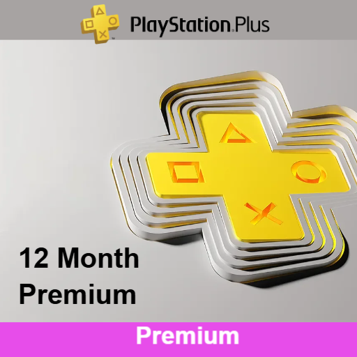 PlayStation Plus 12 Month Premium - PSN Account