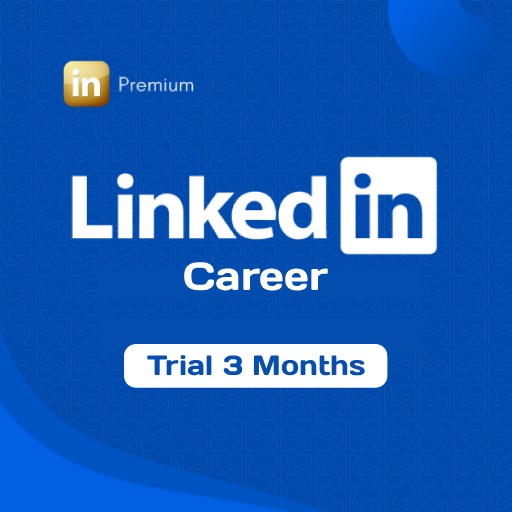linkedin Premium Career | Trial 3 Months - Linkedin Key - GLOBAL