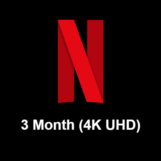 Netflix Subscription Private Pack 3 Month (4K UHD) (Private Account)