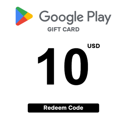 Google Play Gift Card 10 USD - Google Play Key - UNITED STATES
