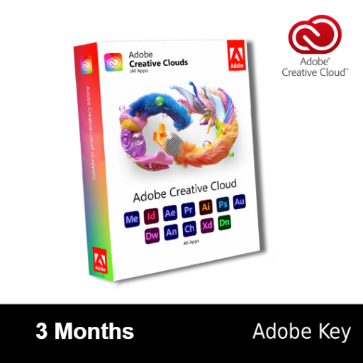 Adobe Creative Cloud (PC) 3 Months - Adobe Key - GLOBAL